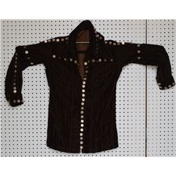 NAVAJO INDIAN VELVET SHIRT