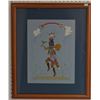 Image 1 : NAVAJO INDIAN PAINTING (HARRISON BEGAY)