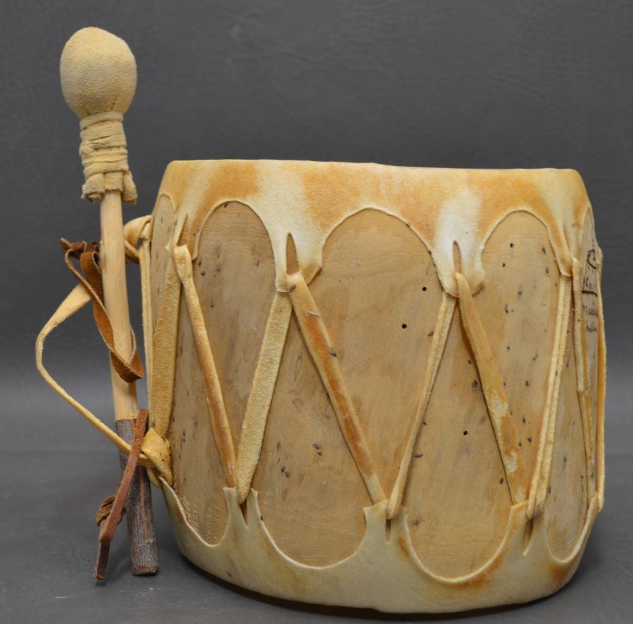 COCHITI INDIAN DRUM - R. G. Munn Auction LLC