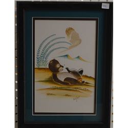 TESUQUE INDIAN PAINTING (PAUL VIGIL)