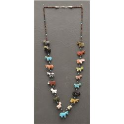 ZUNI INDIAN FETISH NECKLACE