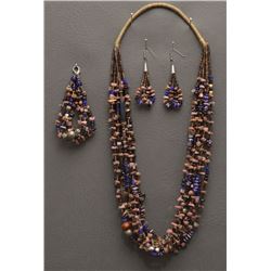 SANTO DOMINGO INDIAN NECKLACE SET