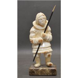 INUIT INDIAN IVORY FIGURE