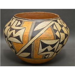 ACOMA INDIAN POTTERY OLLA
