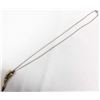 Image 2 : Antler & Turquoise Pendant on Sterling Chain