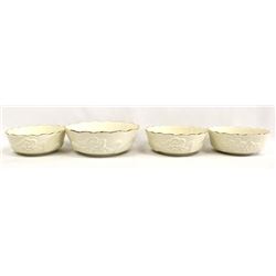 4 Lenox Rose Blossom Bowls