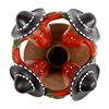 Image 2 : Peruvian Pottery Chile Pepper Candleholder