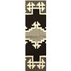 Image 2 : Native American Navajo Storm Pattern Wool Rug