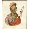 Image 2 : Pair of Vintage Native American Chief Prints