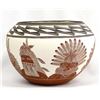 Image 2 : Isleta Carved Pottery Bowl, Vernon & Bert Jojola