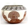 Image 3 : Isleta Carved Pottery Bowl, Vernon & Bert Jojola
