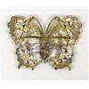 Image 2 : Green Rhinestone Butterfly Pin