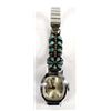 Image 2 : Vintage Navajo Sterling Turquoise Watch Band