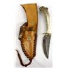 Image 1 : Beautiful Hunting Knife with Antler Handle