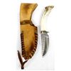 Image 2 : Beautiful Hunting Knife with Antler Handle