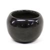 Image 1 : Tesuque Burnished Black Miniature Pot by Padilla
