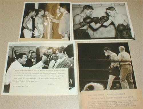 Boxing photographs 1939,40 41