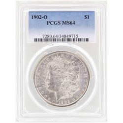 1902-O $1 Morgan Silver Dollar Coin PCGS MS64