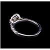 Image 3 : 0.87 ctw Diamond Ring - 14KT White Gold