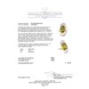 Image 5 : 11.10 ctw Cgreen Zircon And Diamond Ring - 18KT Yellow Gold
