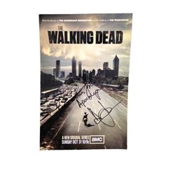 The Walking Dead Andrew Lincoln Signed Poster