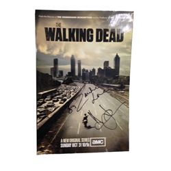 The Walking Dead Andrew Lincoln Signed Poster