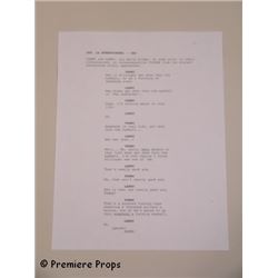 Seven Psychopaths Screen used Script Page Movie Props