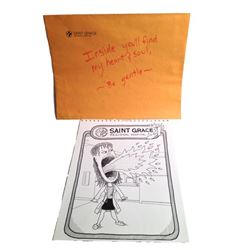 Five Feet Apart Will (Cole Sprouse) Sketch Movie Props