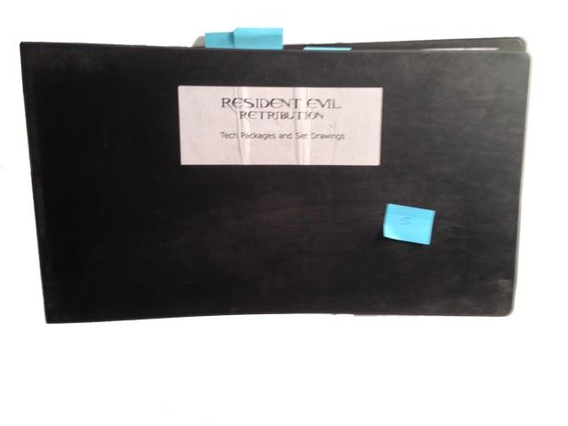 Resident Evil: Retribution Set Drawing Books