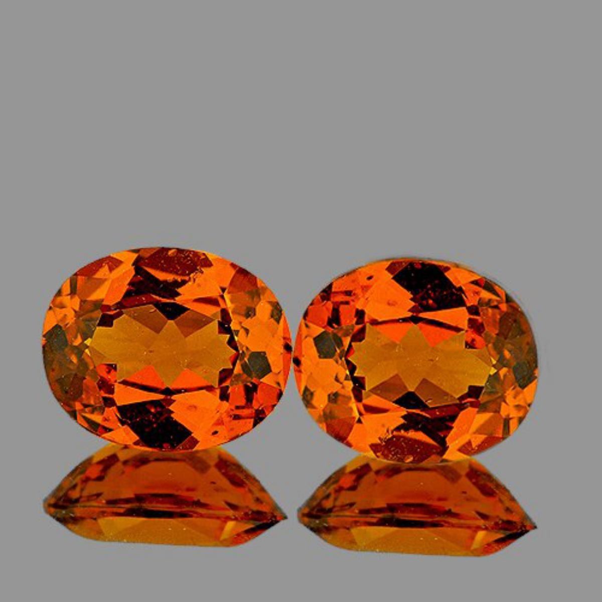 NATURAL CINNAMON ORANGE HESSONITE [VVS]