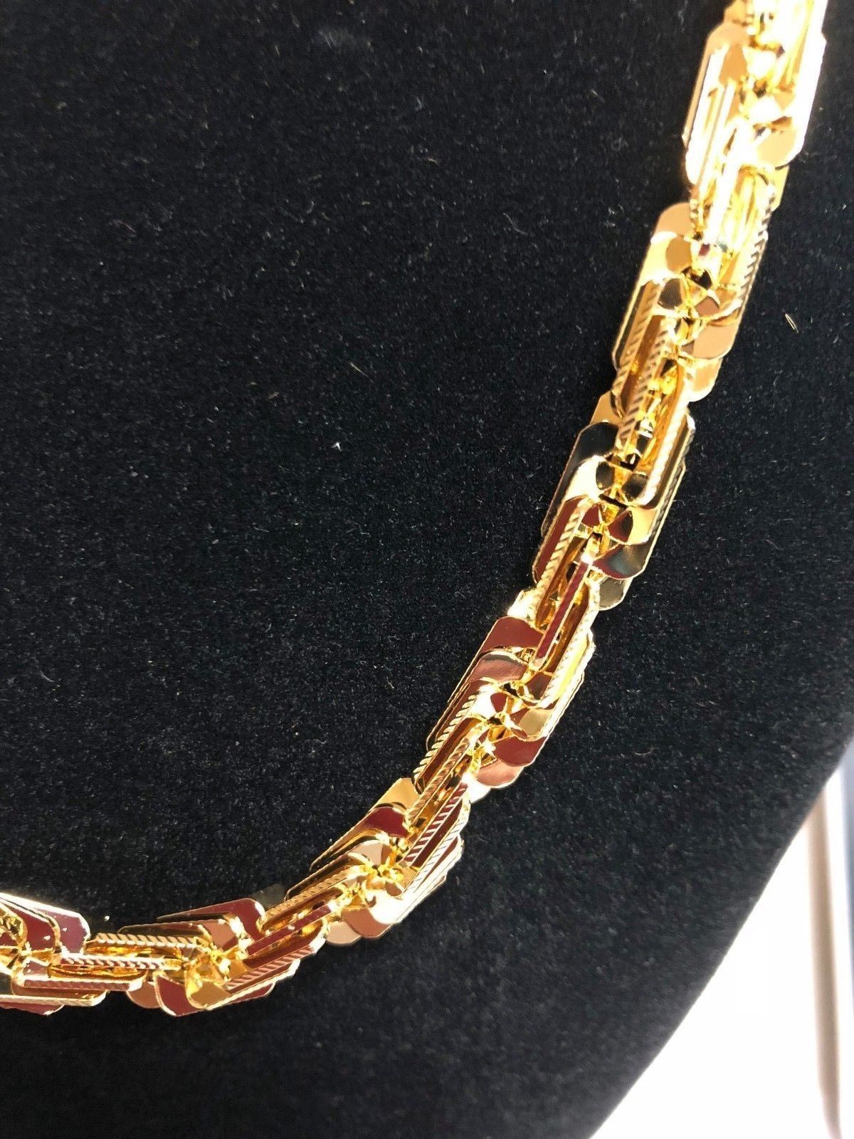 HUGE 77.8 GRAM 14 KT GOLD PLATED ROPE CHAIN