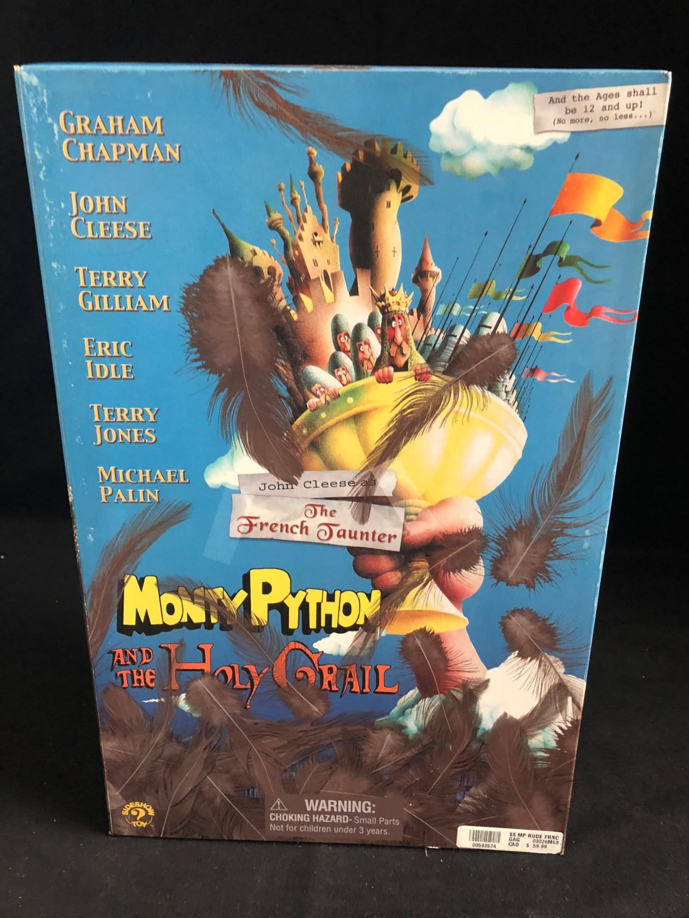 Sideshow French Taunter Monty Python Holy Grail 12" Figure