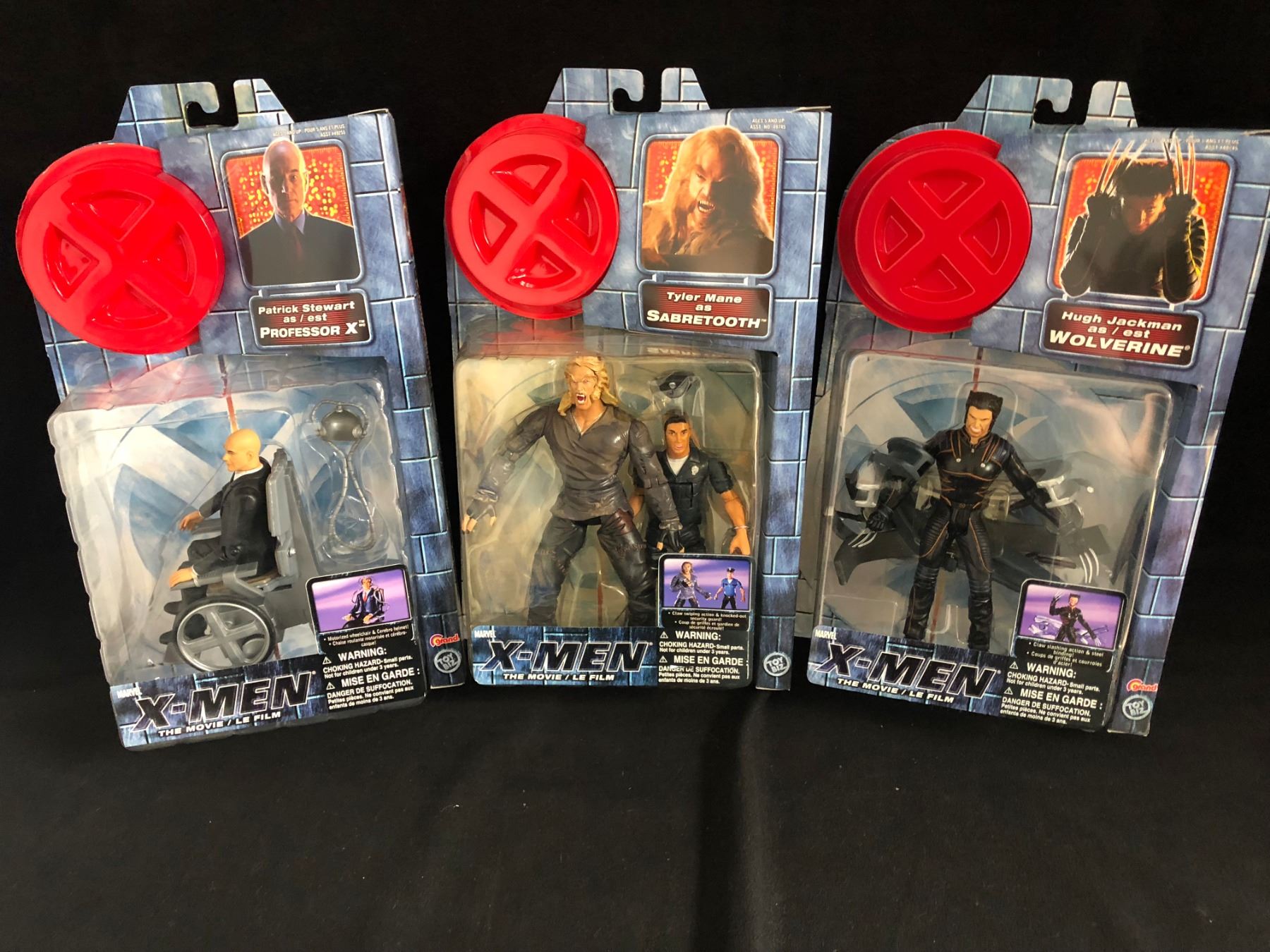 XMEN THE MOVIE ACTION FIGURE LOT