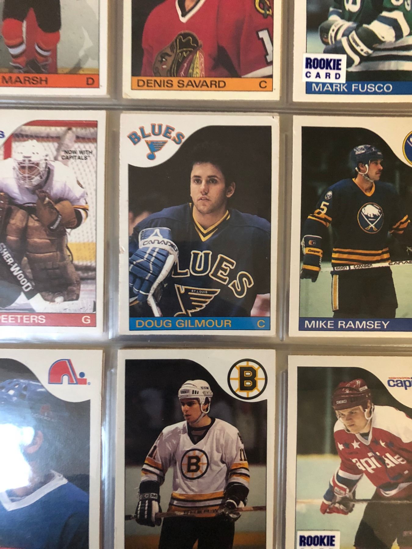 1985-86 O-PEE-CHEE HOCKEY CARDS