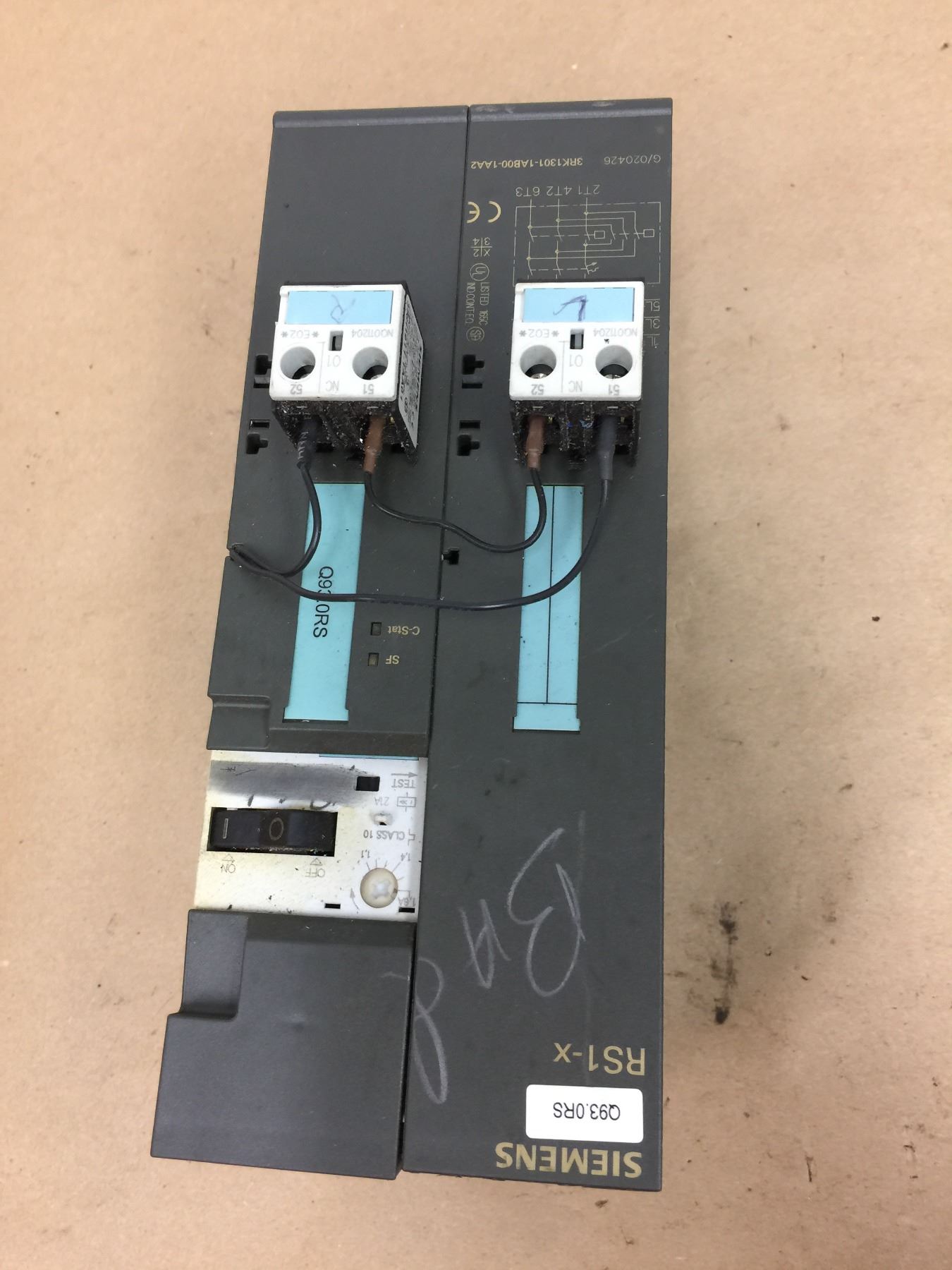 Motor Starters Module (2) Siemens Motor Starter Module *SEE PICS FOR PART NUMBERS*