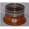 Image 1 : E.P.N.S. WINE SLIDE ON WOODEN STAND