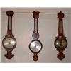 Image 1 : VICTORIAN MAHOGANY COMBINATION BAROMETER