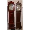Image 1 : OAK CASED GRANDFATHER CLOCK WITH BRASS AND SILVER
