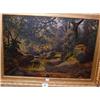 Image 1 : 14½" X 20½" GILT FRAMED OIL PAINTING ON BOARD "RI