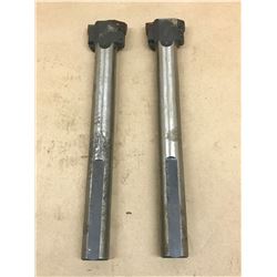 (2) MISC. INDEXABLE BORING BAR