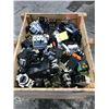 Image 2 : LOT OF CONTACTORS , SWITCHES &  MISC. ELECTRICAL 36" X 34" X 30" CRATE