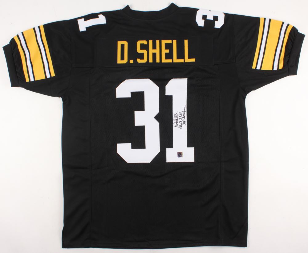 Donnie Shell Signed Steelers Jersey Inscribed 