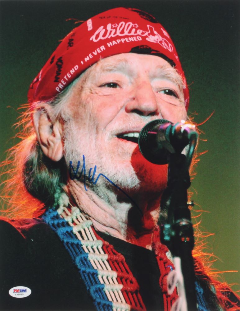 WILLIE NELSON Signed Autographed Photo The Stranger COA Hologram