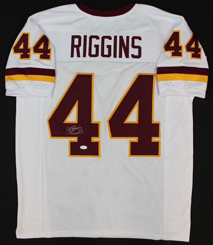 John Riggins Signing John Riggins Signed Redskins Jersey (JSA COA)