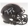 Image 1 : Terrelle Pryor Signed Ohio State Buckeyes Mini Speed Helmet (Radtke COA)