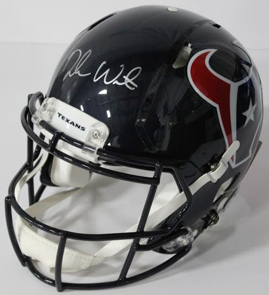 Deshaun Watson Signed Texans Authentic OnField FullSize
