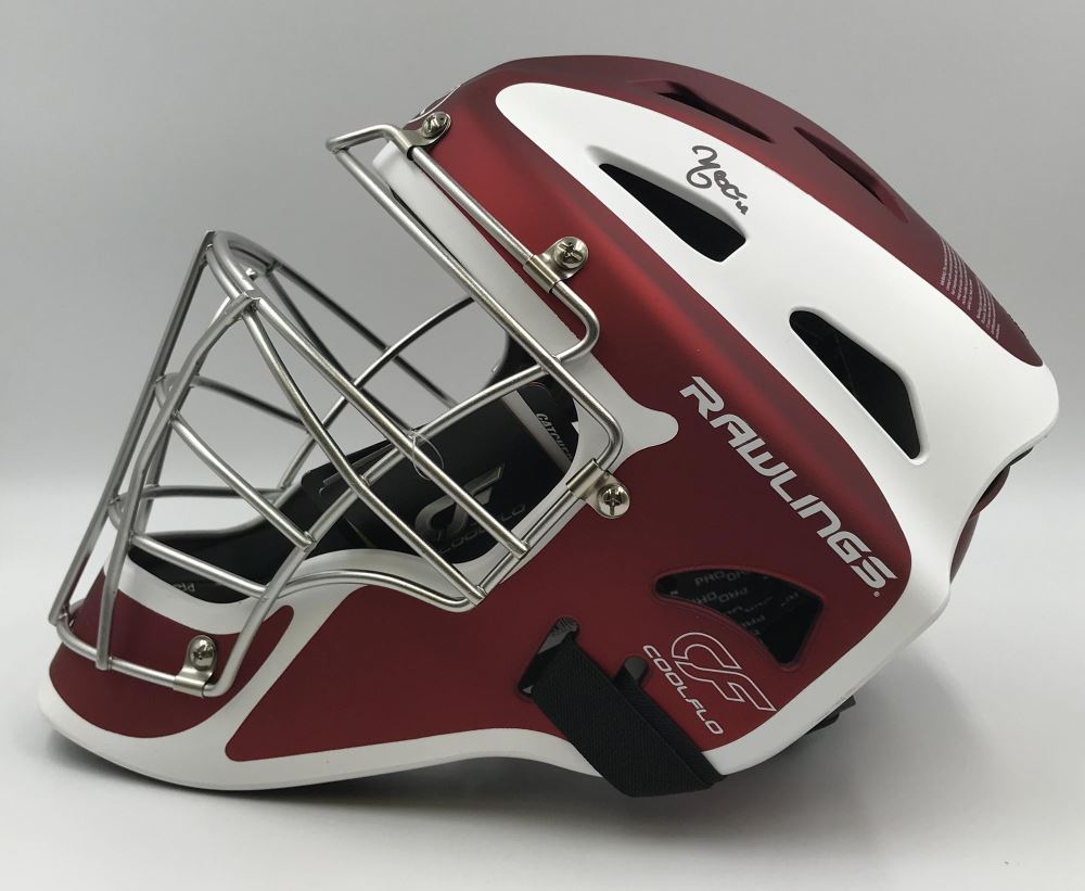 Yadier Molina Signed Rawlings Full Size Catcher's Mask (MLB)