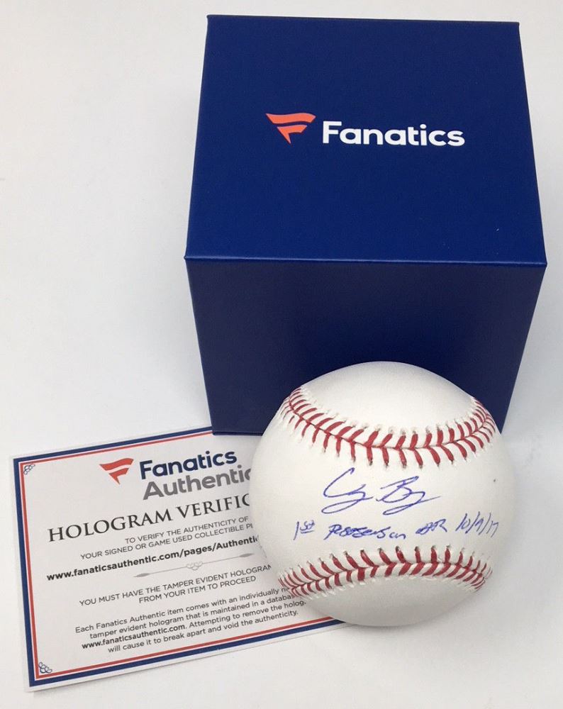 Cody Bellinger Signed Limited Edition OML Baseball Inscribed "1st