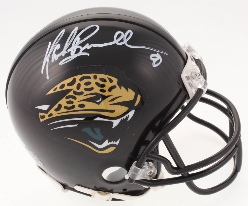 Mark Brunell Signed Jacksonville Jaguars Mini Helmet (Beckett COA)