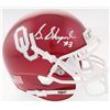 Image 1 : Sterling Shepard Signed Oklahoma Sooners Mini Helmet (JSA COA)